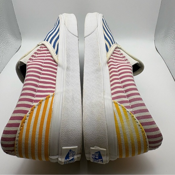 Vans Classic Slip-on Deck Club Mix Stripes 7 sneakers walking casual - Picture 6 of 10